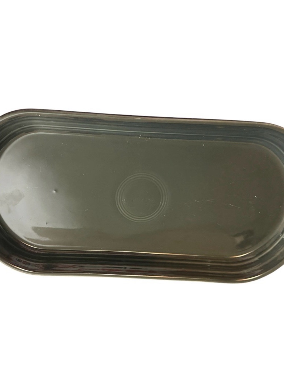 Fiesta ~ Ceramic Bread Platter Tray ~ 12 Inches~ Homer Laughlin Company